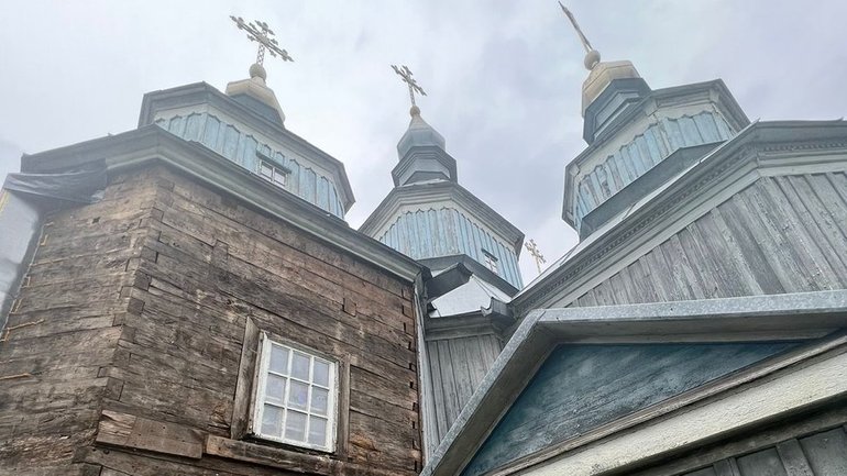 УПЦ МП незаконно розпочала реконструкцію однієї з найстаріших дерев'яних церков Київщини - фото 1