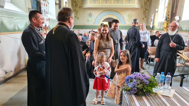 Глава УГКЦ зустрівся з духовенством Луцького екзархату та їхніми сім'ями - фото 1
