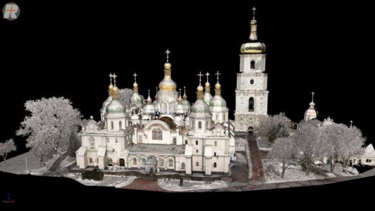 У Києві оцифрували Софійський собор - фото 1