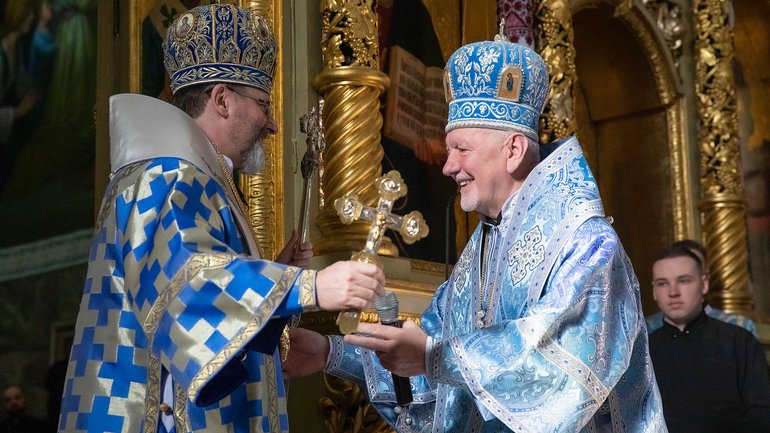 Глава УГКЦ привітав митрополита Івано-Франківського з 20-річчям єпископської хіротонії - фото 1
