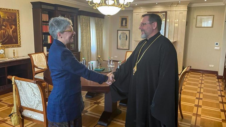 Глава УГКЦ зустрівся з новим послом Канади в Україні - фото 1