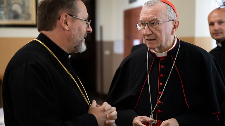Cardinals Pietro Parolin and Kurt Koch met with the UGCC Synod Bishop - фото 1