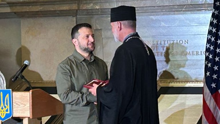 President Zelenskyy awarded Metropolitan Borys Gudziak the Cross of Ivan Mazepa - фото 1