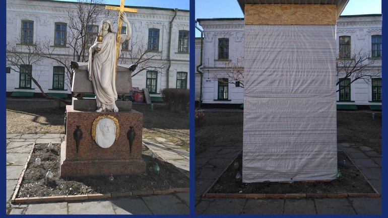 У Києво-Печерській лаврі після консервації відкрили пам’ятник Костянтину Іпсіланті - фото 1