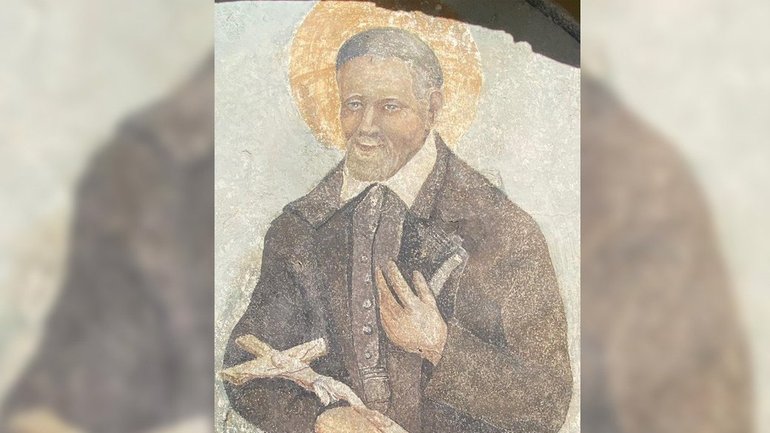 У Львові завершили реставрацію ікони святого Вінкентія, яку знайшли у замурованій ніші - фото 1