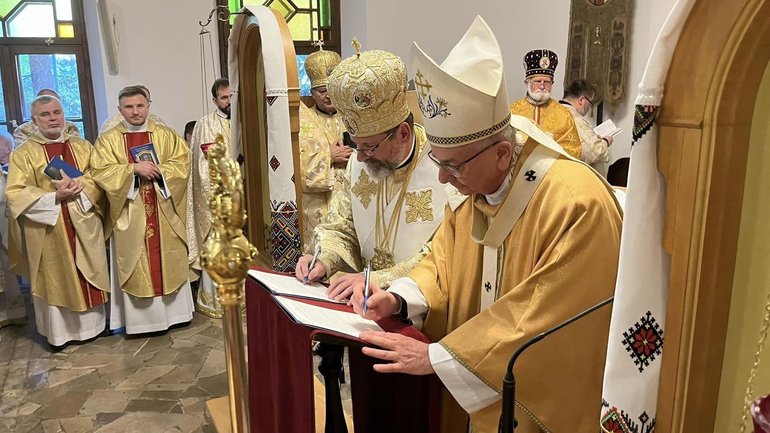 Блаженніший Святослав відслужив Літургію у храмі, який польські римо-католики передали УГКЦ - фото 1