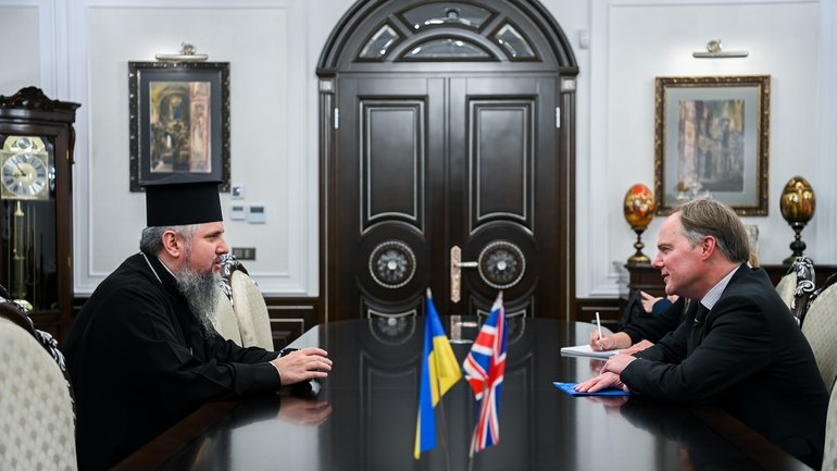The Head of the OCU met with the Ambassador of Great Britain in Ukraine - фото 1