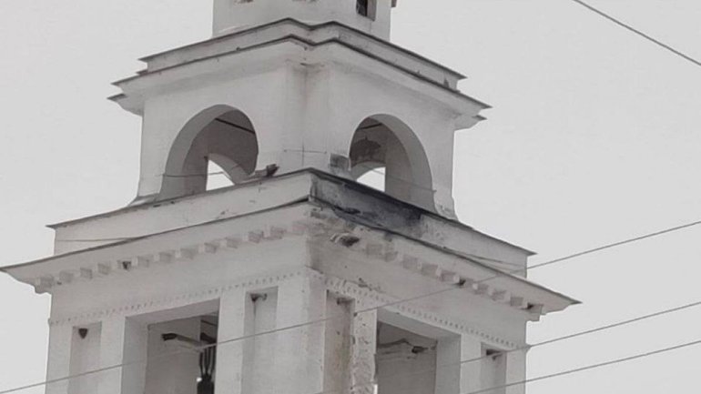 Храм под Воронежом пострадал от беспилотника - фото 1