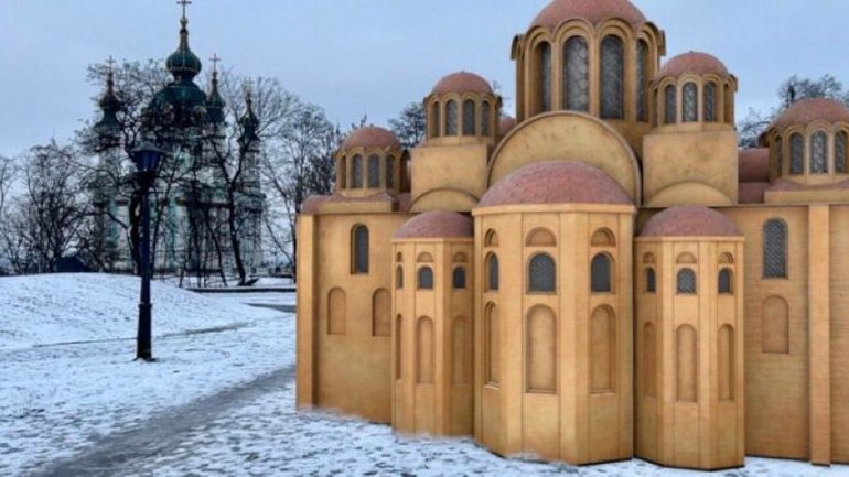 У Києві можна побачити Десятинну церкву, відсканувавши QR-код - фото 1
