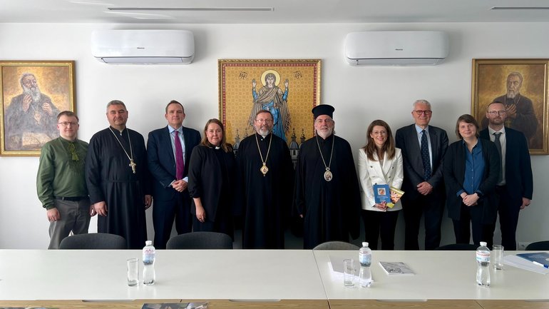 «Релігійний мир є наріжним каменем безпеки України», — Глава УГКЦ на зустрічі з екуменічною делегацією CEC - фото 1