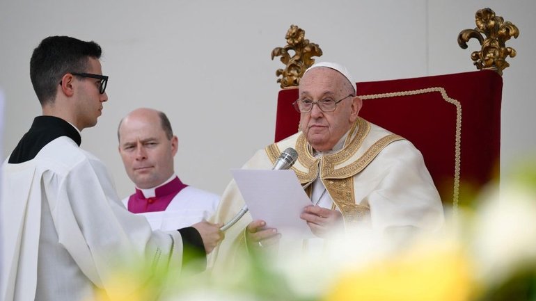 «Молімося за народи, які стали жертвами війни», — Папа - фото 1
