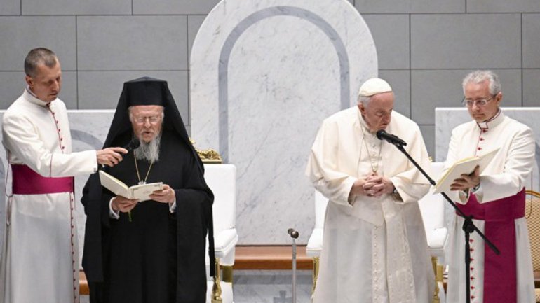 Папа Римський святкуватиме ювілей Нікейського Собору разом зі Вселенським Патріархом - фото 1