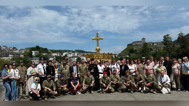 Українці взяли участь у 64-му Міжнародному військовому паломництві до Люрда - фото 1
