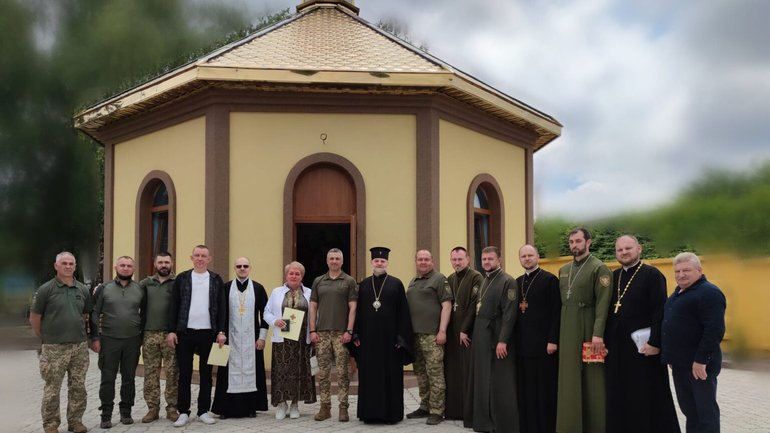 Митрополит ПЦУ освятив каплицю для українських воїнів - фото 1