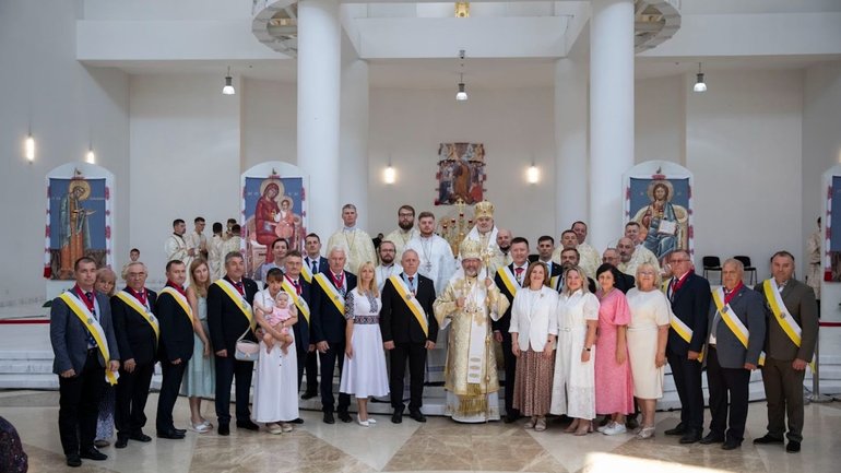 У Патріаршому соборі УГКЦ відбулося введення в уряд офіцерів і делегатів Ради Лицарів Колумба - фото 1