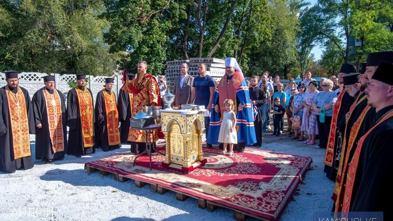 У Кам’янському будують перший у місті сучасний храм Козацької церкви Пресвятої Покрови ПЦУ - фото 1