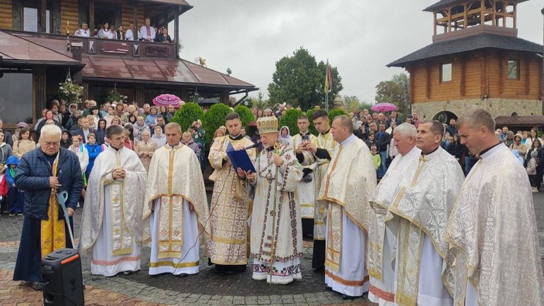 У Шептицькому освятили пам’ятник митрополитові Андрею Шептицькому - фото 1