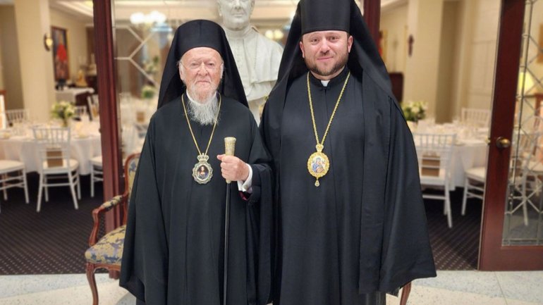 Bishop Mykola Bychok met with Ecumenical Patriarch Bartholomew - фото 1