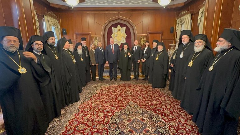 Sybiha discusses the spiritual independence of Ukraine with Patriarch Bartholomew - фото 1