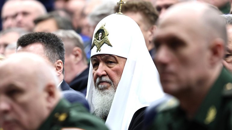 Patriarch of the Russian Orthodox Church takes part in an expanded meeting of the Russian Defense Ministry - фото 1