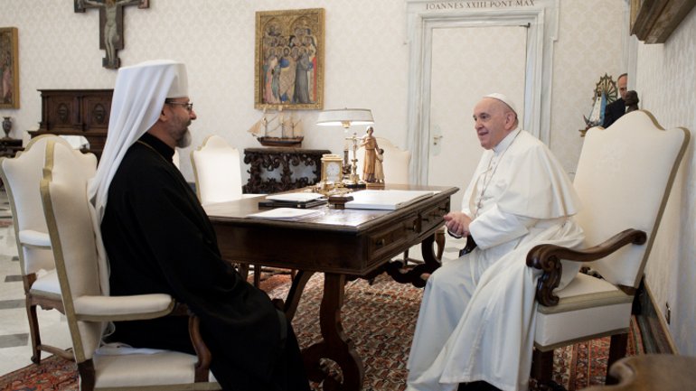 The Head of the UGCC comments on the possibility of Pope Francis' visit to Ukraine - фото 1