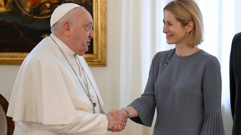 Kaja Kallas and the Pope discuss the war in Ukraine and the need for a “just and lasting peace” - фото 1