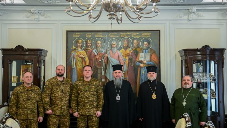 Предстоятель ПЦУ зустрівся з командувачем Національної гвардії України - фото 1
