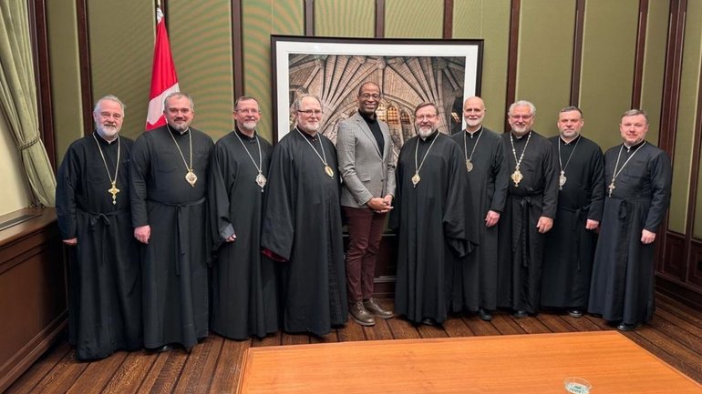 Bishops of the Permanent Synod meet with the Speaker of the Canadian Parliament - фото 1