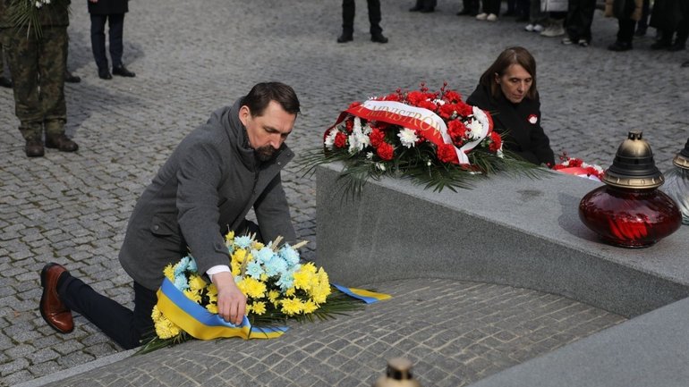 У заповіднику «Биківнянські могили» вшанували пам'ять поляків, розстріляних радянською владою - фото 1