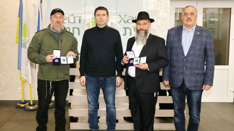 Єврейський капелан у Дніпрі отримав медаль «Захиснику Вітчизни» - фото 1
