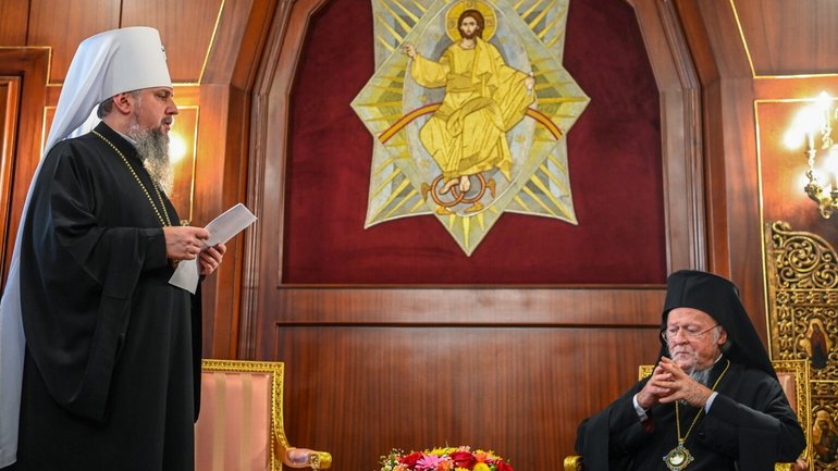 "Світ має чути  правду про диявольську природу російської агресії та нечестиву ідеологію «русского міра»", - Митрополит Епіфаній на Фанарі - фото 1