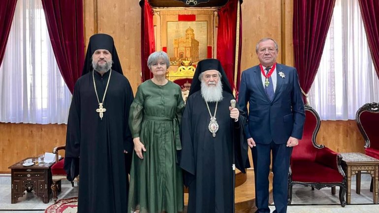 Єрусалимський Патріарх нагородив посла РФ орденом - фото 1