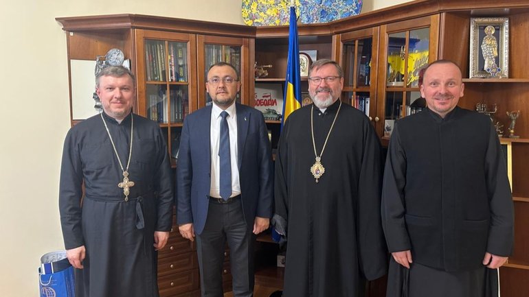 The head of the UGCC met with the Ambassador of Ukraine to Poland - фото 1