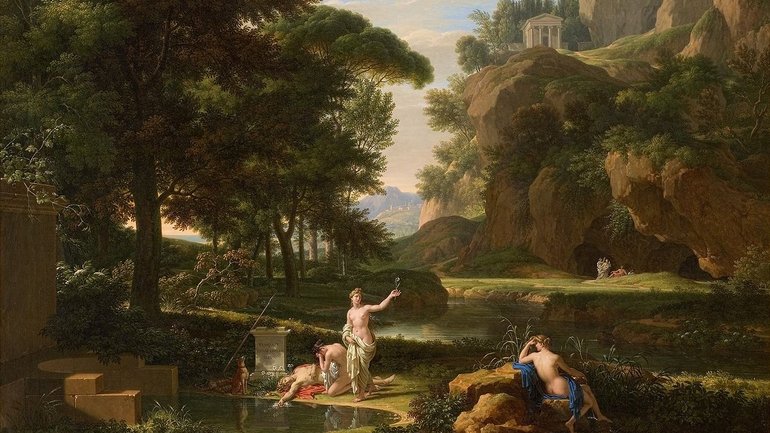 Франсуа-Ксав’є Фабр. Смерть Нарциса, 1814 (Музей Фабра, м.Монпельє, Франція) - фото 1