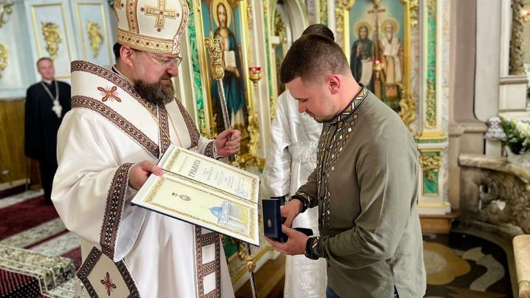 Львівського митрополита ПЦУ нагородили почесною відзнакою Верховної Ради - фото 1