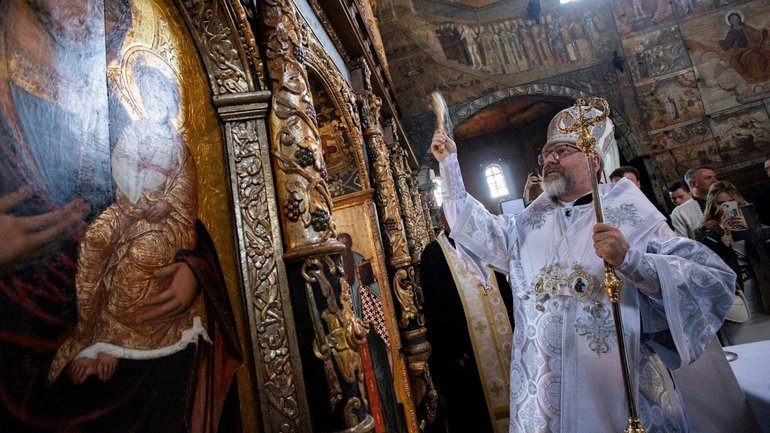 У Дрогобичі Глава УГКЦ освятив оновлений храм Святого Юра - фото 1