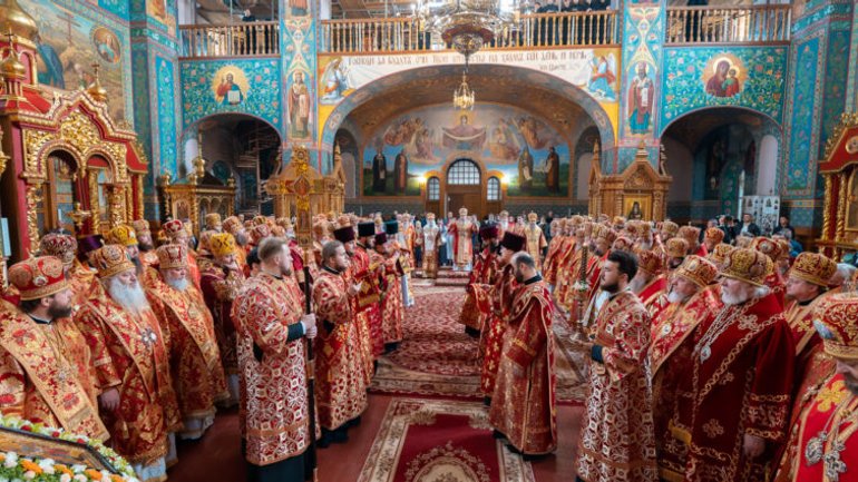 УПЦ МП відзначає третю річницю Собору у Феофанії - фото 1