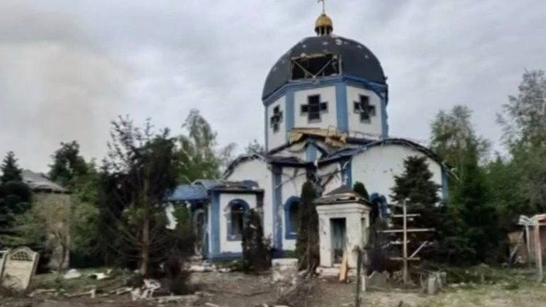 Russian occupiers destroy Greek Catholic church in Myrnohrad - фото 1
