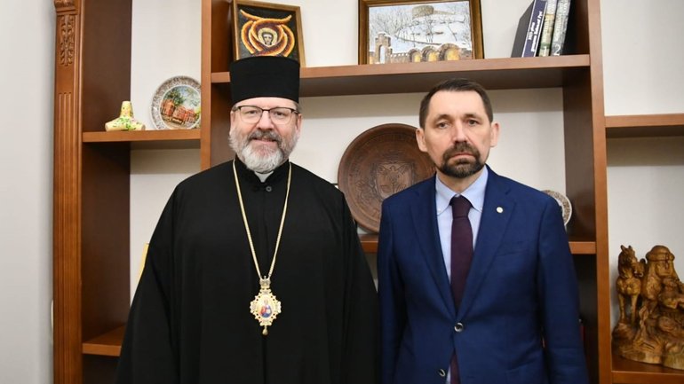Глава УГКЦ зустрівся з міністром культури та стратегічних комунікацій України - фото 1