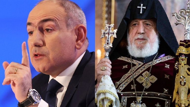 Пашинян виступив із черговими нападками на Католікоса всіх вірмен - фото 1