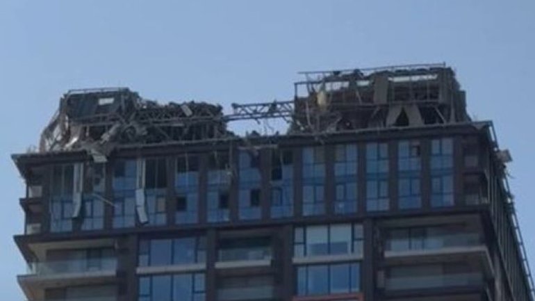 Будинок рабина Моше Вебера в Дніпрі постраждав в результаті російської атаки - фото 1