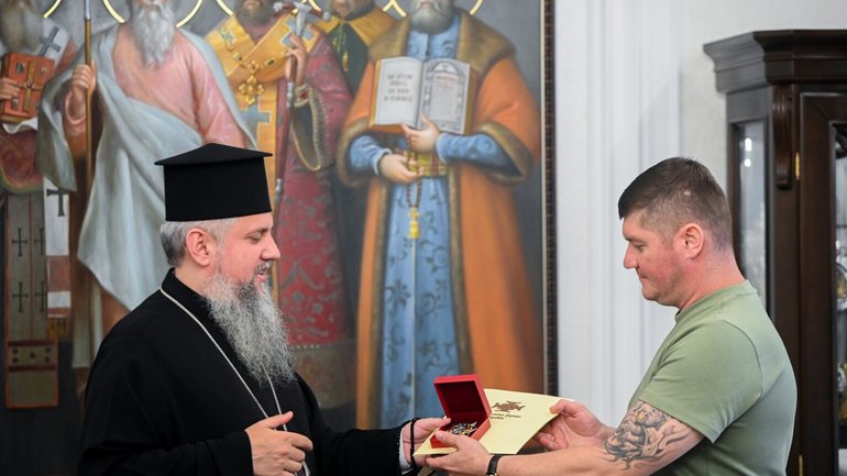 Митрополит Епіфаній відзначив Окрему президентську бригаду орденом Юрія Переможця - фото 1