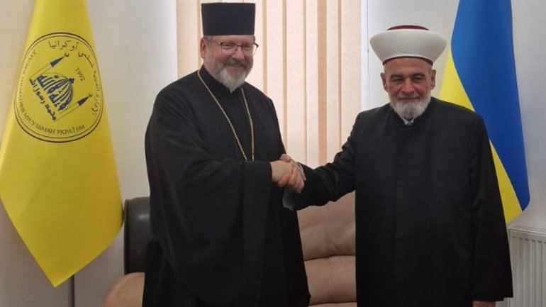 Head of UGCC meets with Supreme Mufti of Ukraine - фото 1