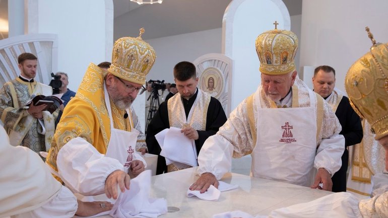 У Старуні освятили храм Блаженного Симеона Лукача - першу в Україні підземну базиліку - фото 1