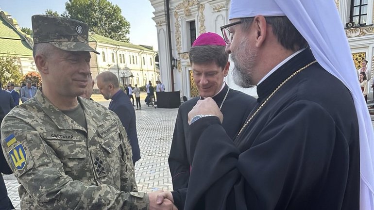 Головнокомандувач ЗСУ привітав Главу УГКЦ із Днем Незалежності - фото 1