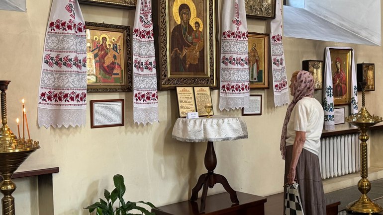 У полтавському храмі облаштували місце для молитви за безвісти зниклими - фото 1