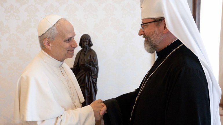 Head of UGCC: Pope Leo XIV wants a just peace for Ukraine - фото 1