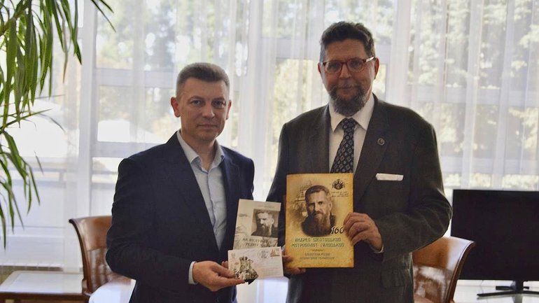 Нащадку Митрополита Андрея Шептицького вручили відзнаку Тернопільської обласної ради - фото 1