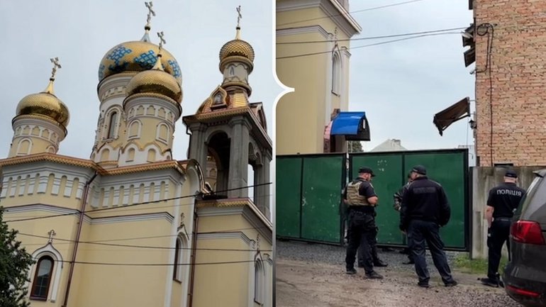 На території колишньої церкви УПЦ МП на Львівщині виникла суперечка: викликали поліцію - фото 1