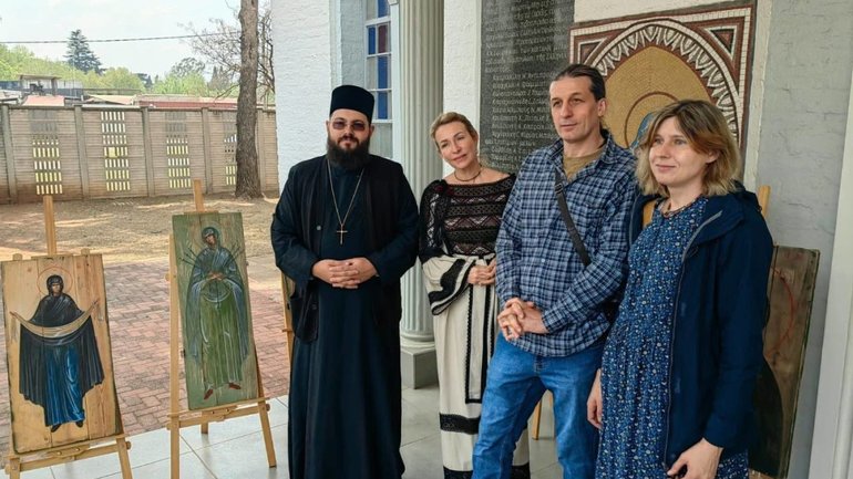 Український проект «Ікони на ящиках з-під озброєнь» уперше показали в Африці - фото 1
